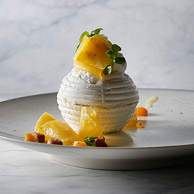 パイナップルとバジルのヴァシュラン